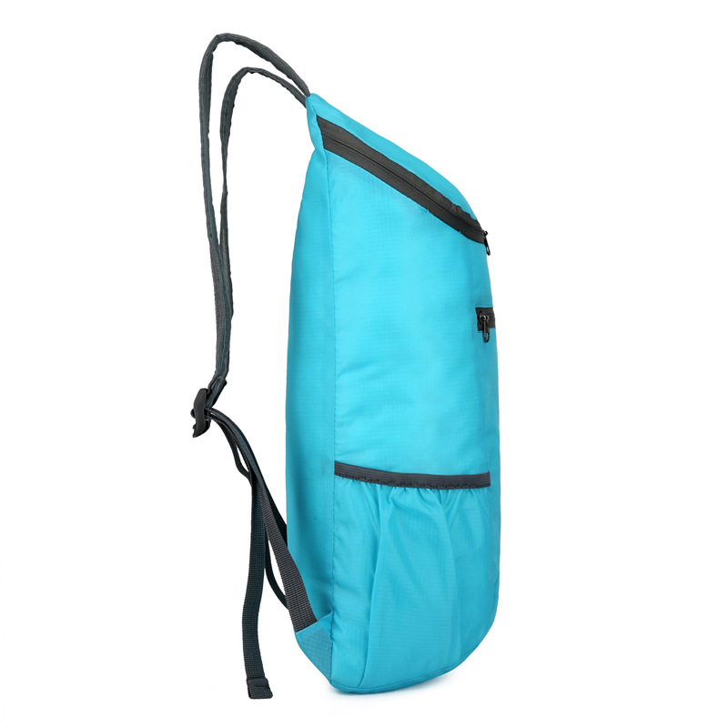 Cross-Border New Arrival Outdoor Folding Bag Lightweight Waterproof Travel Bag Fitness Sports Backpack Large Capacity Gift Backpack