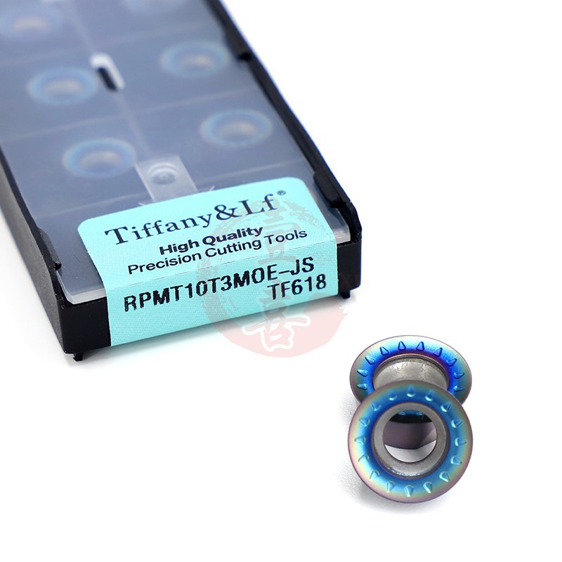 戴斯卡铣刀片RPMT08T2/10T3/1204 MOE-JS/MO-TT LF6018/TF6