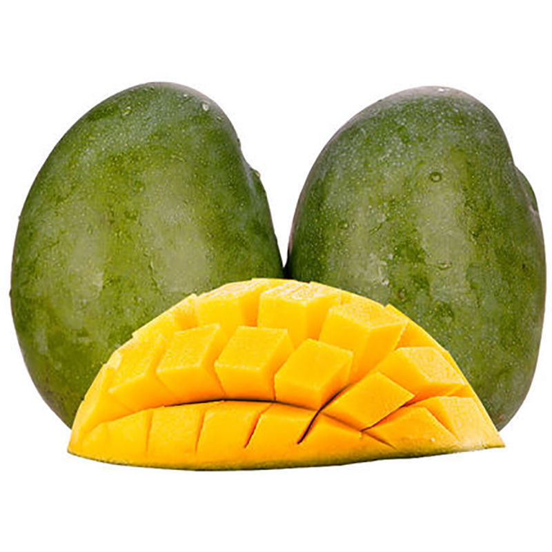 四川攀枝花凯特芒青皮芒果新鲜水果10斤热带当季整箱批发包邮