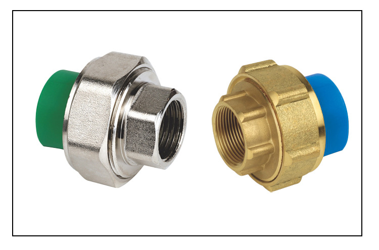 ppr水管配件内丝活接 铜活接头铜暖气水管活接内螺纹活接铜接头