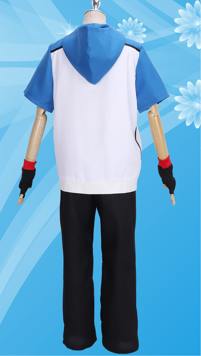 动漫宠物小精灵宝贝cos服小智cosplay演出表演服服装套装夏季