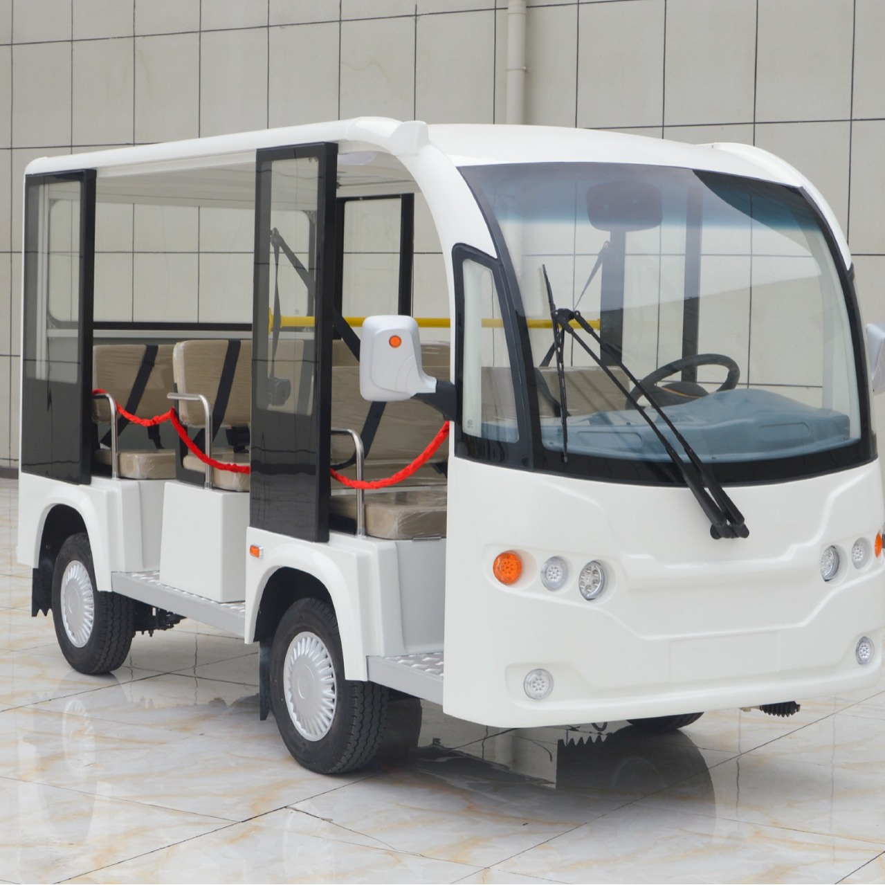 8座11座14座景区电动观光巴士车公园游览车酒店接驳车售楼看房车