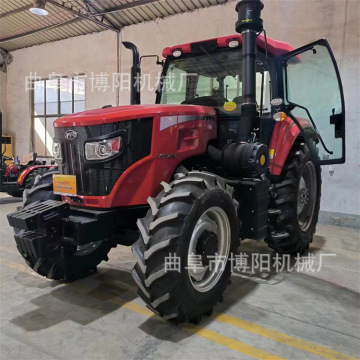 出口东方红lx1504大型拖拉机 冷暖空调驾驶室24 8带爬行档拖拉机