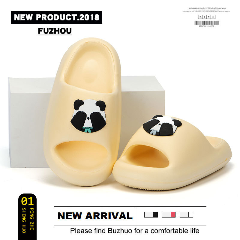 cross-border thick-soled drooping slippers summer outdoor wear new cartoon cute interior home soft-soled slippers wholesale