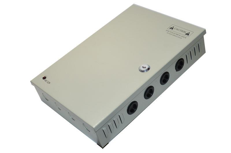12v4路8路9路16路18路监控电源箱 摄像机集中供电箱监控探头海康