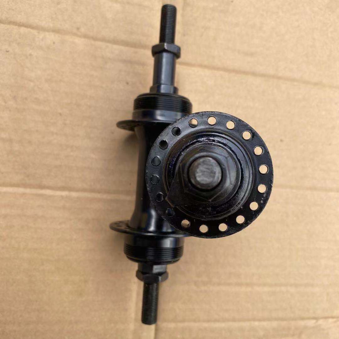 山地车碟刹轴皮36孔碟刹轴头变速车轴皮自行车轴皮前后轴头36孔轴