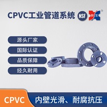 【CPVC工业管道系列】祥生PVC-C套铜内丝三通