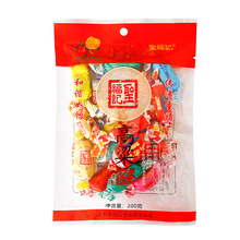 圣福记高粱饴软糖200g袋装混合多口味喜糖拉丝水果软糖零食