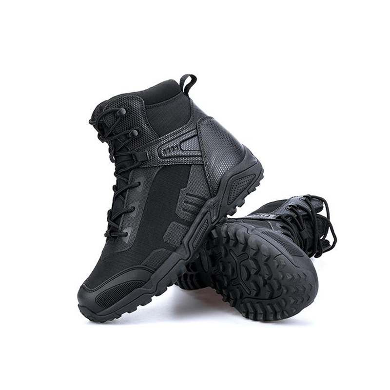 自由兵作战羊毛靴 战术靴低帮作战靴男士户外登山鞋秋季爬山鞋