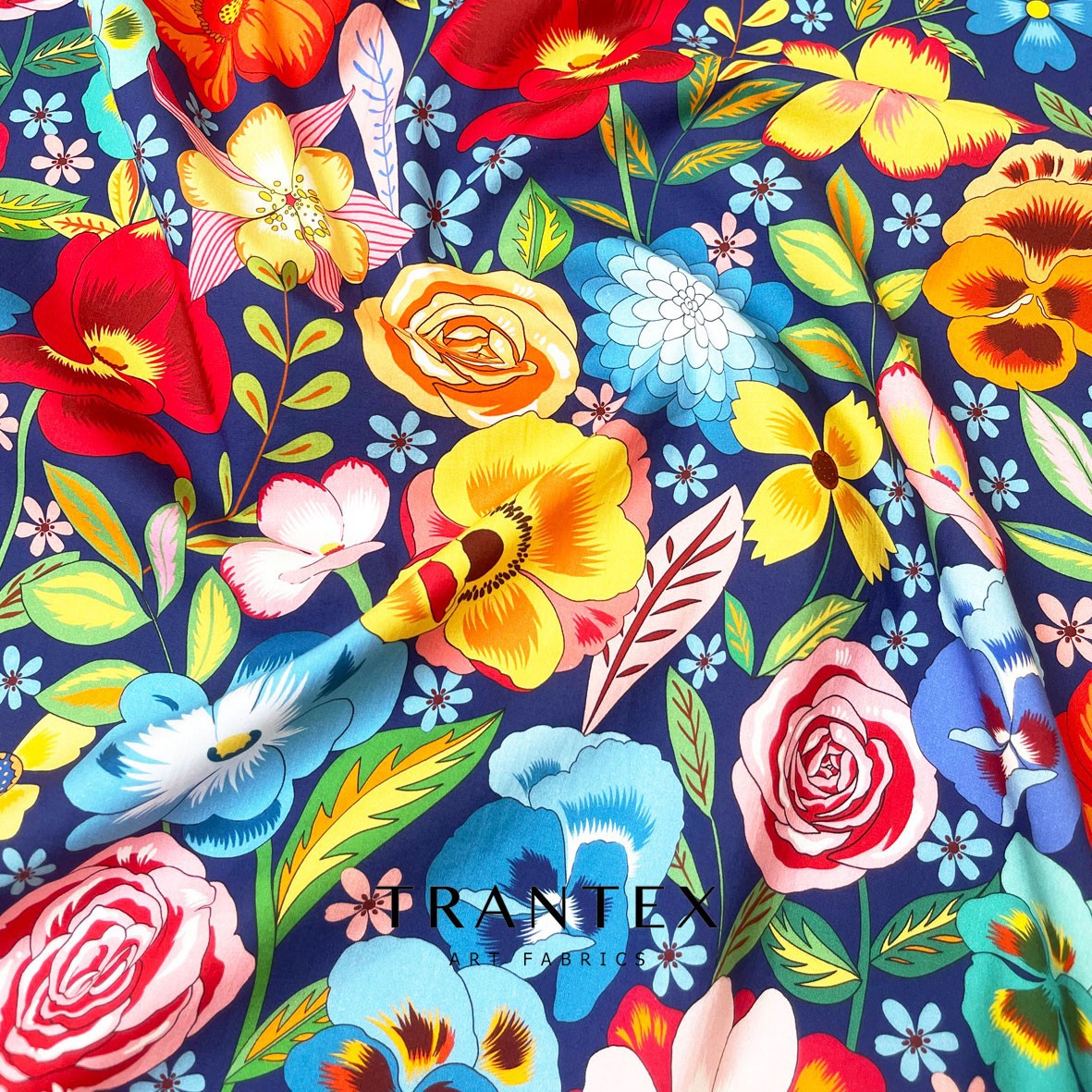 0成交5米纯棉工装全棉印花服装中性衬衫面料设计师图案风衣布料抽象