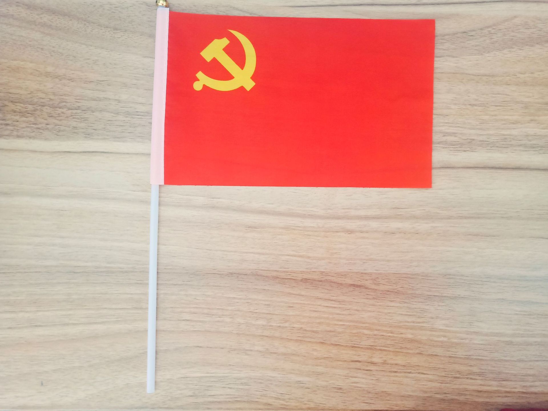 手举旗 桌旗 7号20*28 手摇小党旗 赠旗杆 可定制