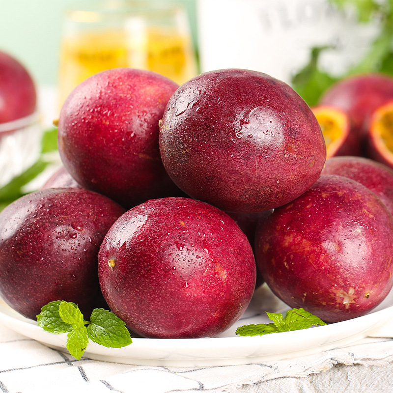 云南百香果紫皮西番莲新鲜当季水果