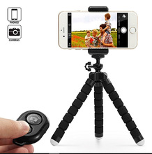 Tripod Stand Holder Remote For Smartphones Camera