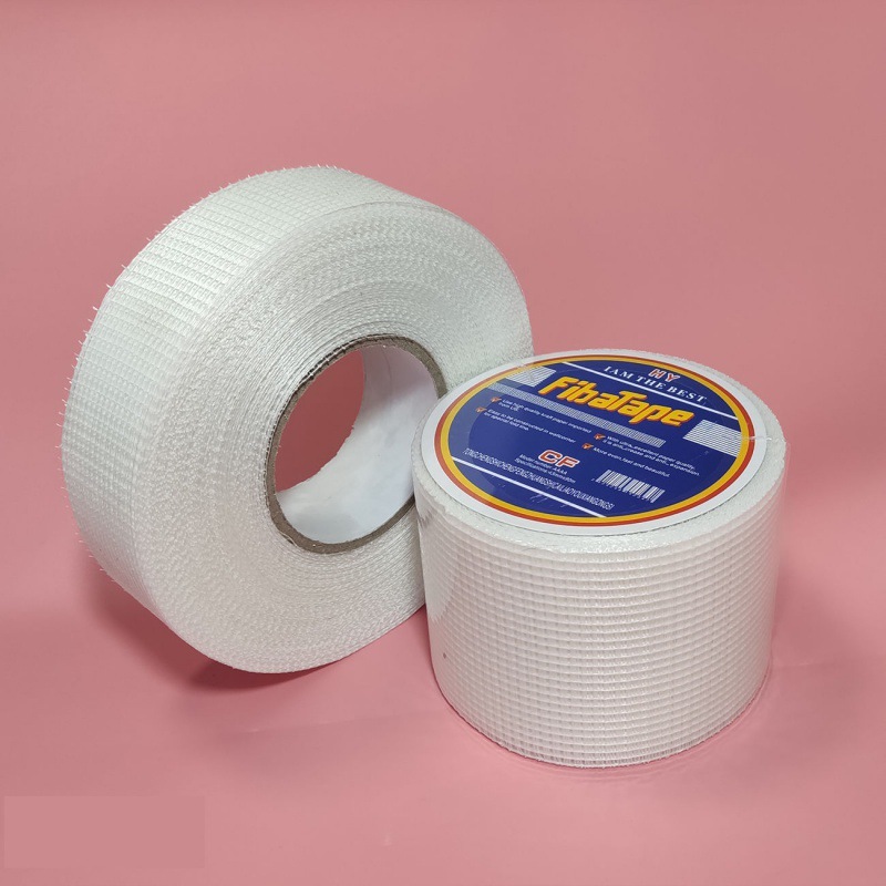 Mesh Self-Adhesive Net Cloth with Seam Patch Decoration Joint Band Crack-Resistant Alkali-Resistant Insulation Mesh Glass Fiber Belt Cross-Border