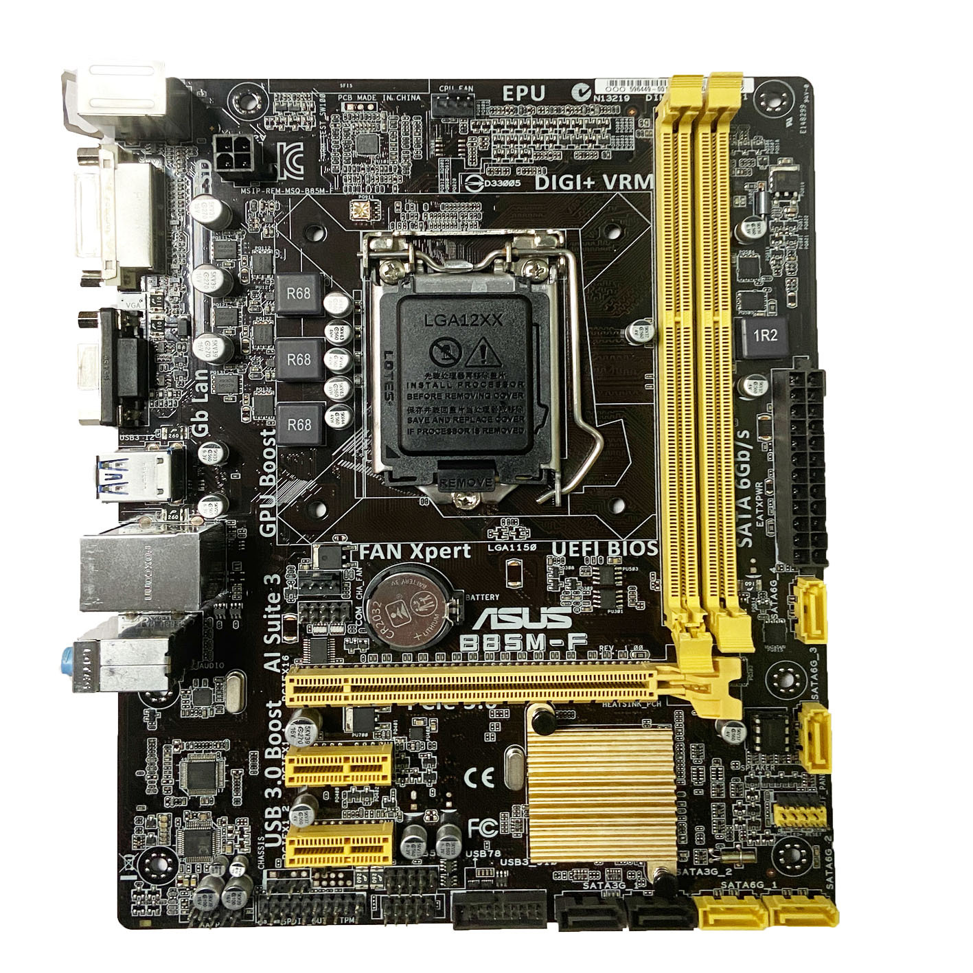 适用于b85m-f lga1150 16gb 高质量电脑主板