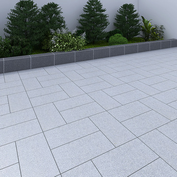 地铺石仿石材地铺石生态地铺石广场公园地砖15mm厚广场砖耐磨户外