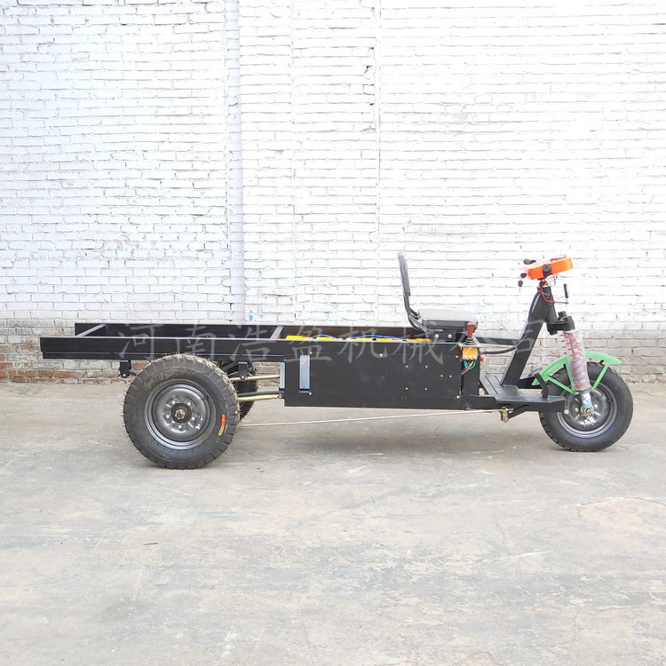 现货供应 水坯滑板电动水坯车 电动三轮车底盘 三轮电动平板车