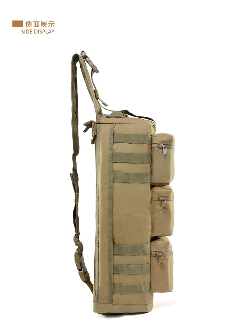 空降战术包男户外冲锋迷彩单肩斜挎多功能路亚胸包旅行登山攻击包