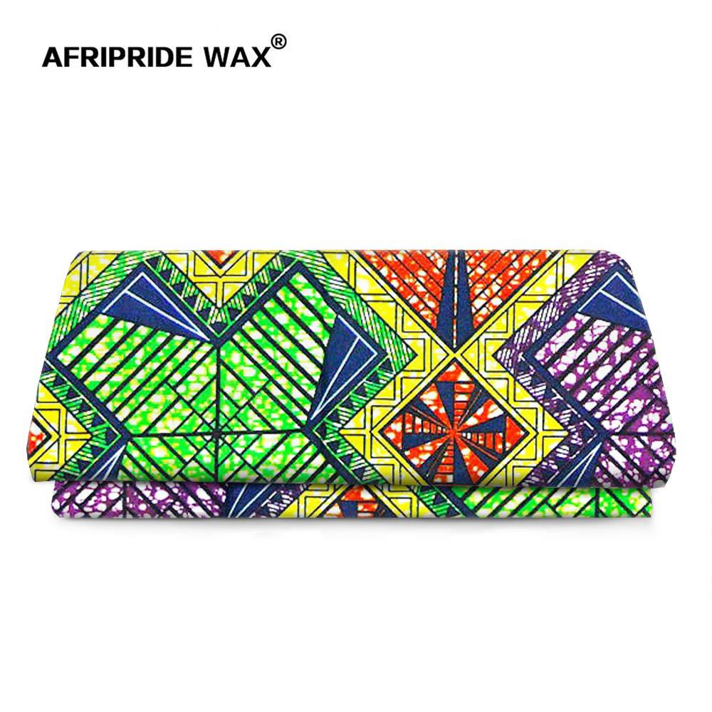 Foreign Trade Digital Printing African National Style Batik Cotton Clothing Fabric Afripride Wax