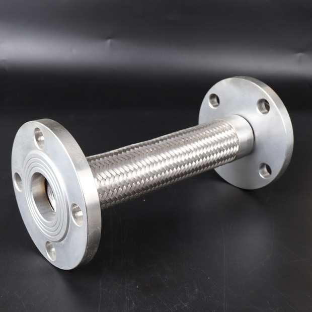 304不锈钢4分6分1寸软连接波纹管高温高压蒸汽钢丝编织网金属软管