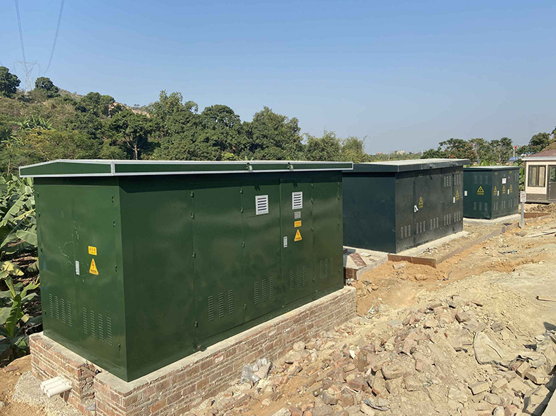 5000kva箱式变电站 盾构机20kv欧式箱变 户外欧式变压器厂家定制