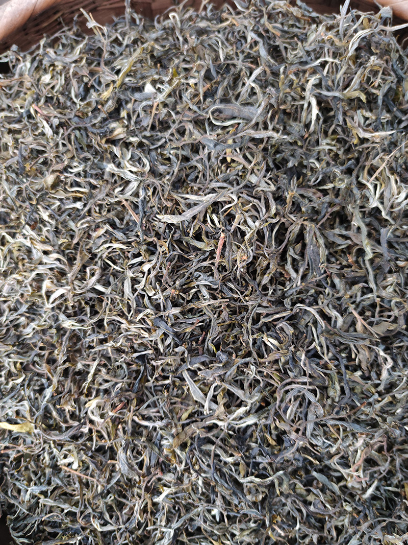 云南普洱产地现货普洱茶散茶批发大叶种晒青茶原料 生茶原料1千克