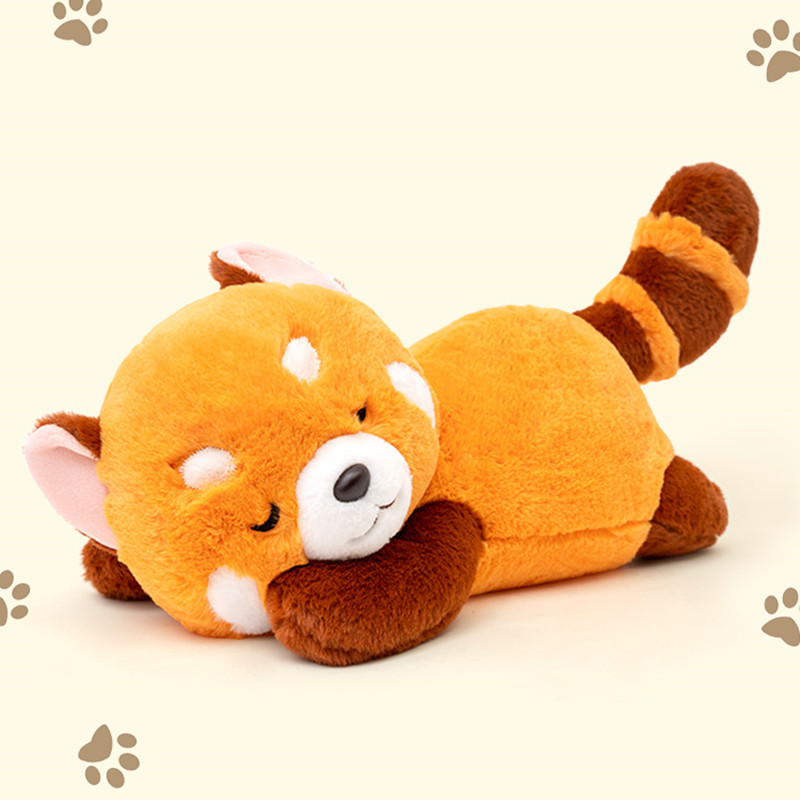 Lesser Panda Sister Plush Toy Raccoon Doll Children's Birthday Gifts Doll Crane Machines Internet Celebrity Doll of the Same Style