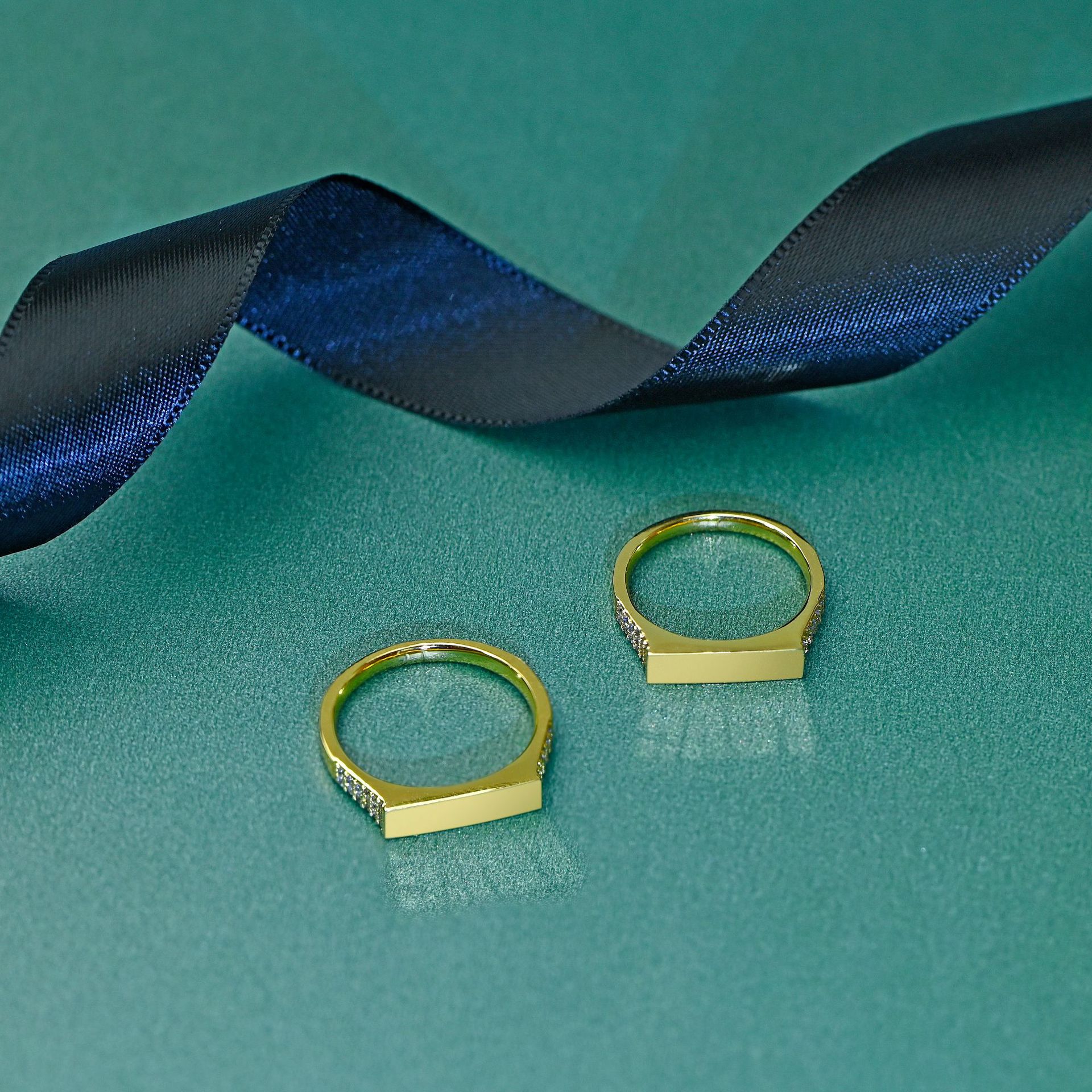 金萌黑科技纳米表白戒指一投影对戒情侣对戒创意情侣新潮惊喜礼品