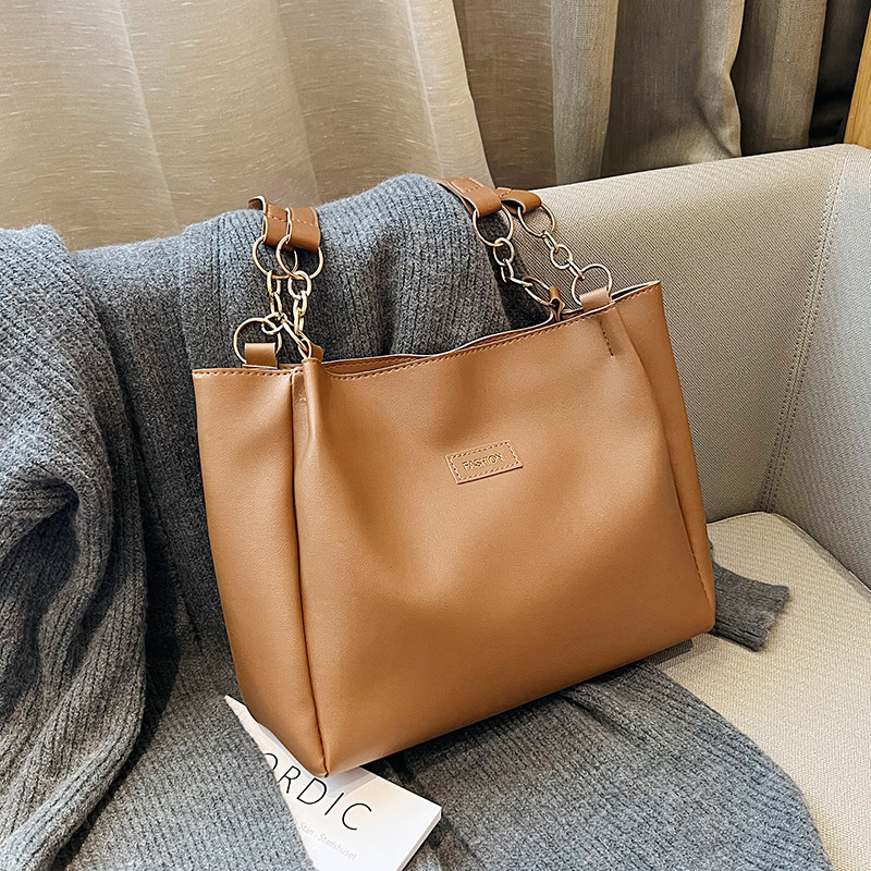 This Year's Popular Bag Women's Large Capacity 2022 New Fashion Shoulder Bag Korean Texture Shoulder Commuter Tote