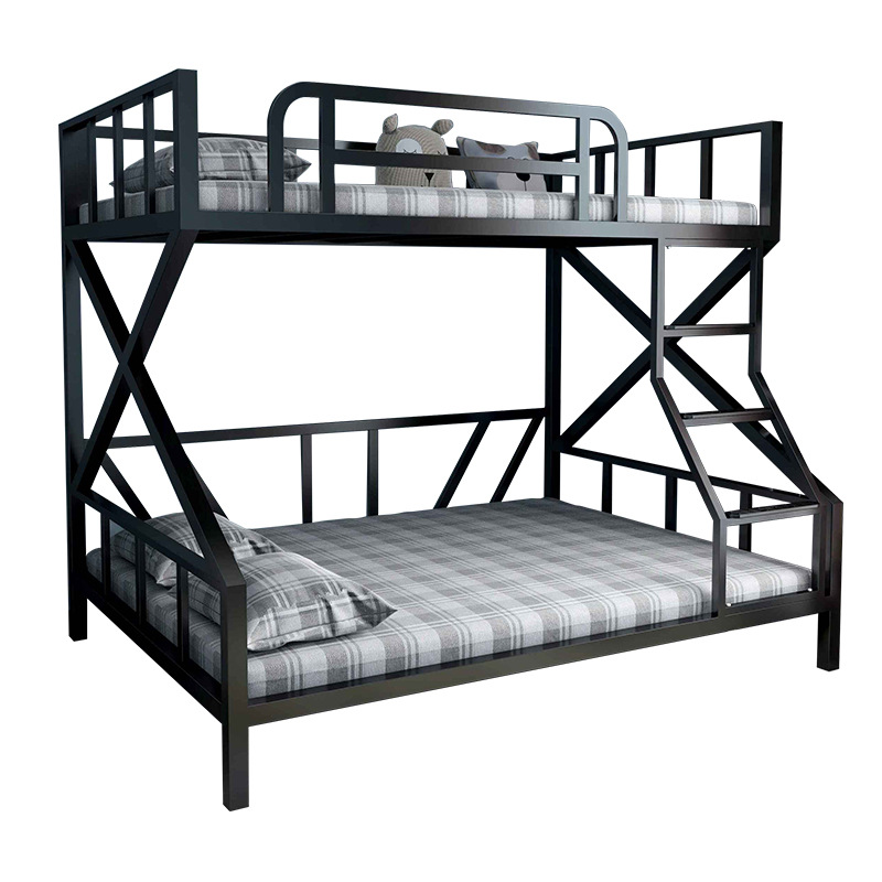 Factory Bunk Bed Hotel Hotel Upper and Lower Bunk Iron Bed Home Two-Layer Iron Bedstead Internet Bar Apartment High and Low E-Sports Bed