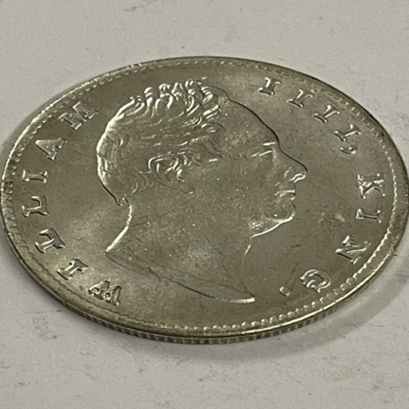 印度-卢比——威廉四世 1840 年镀金仿古硬币工艺品-阿里巴巴