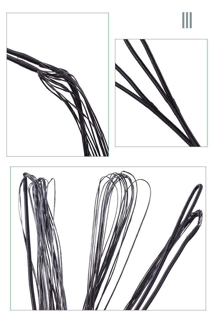 弓箭弓弦反曲直拉复合弓弦 传统美猎射箭射击器材射击弓弦定制