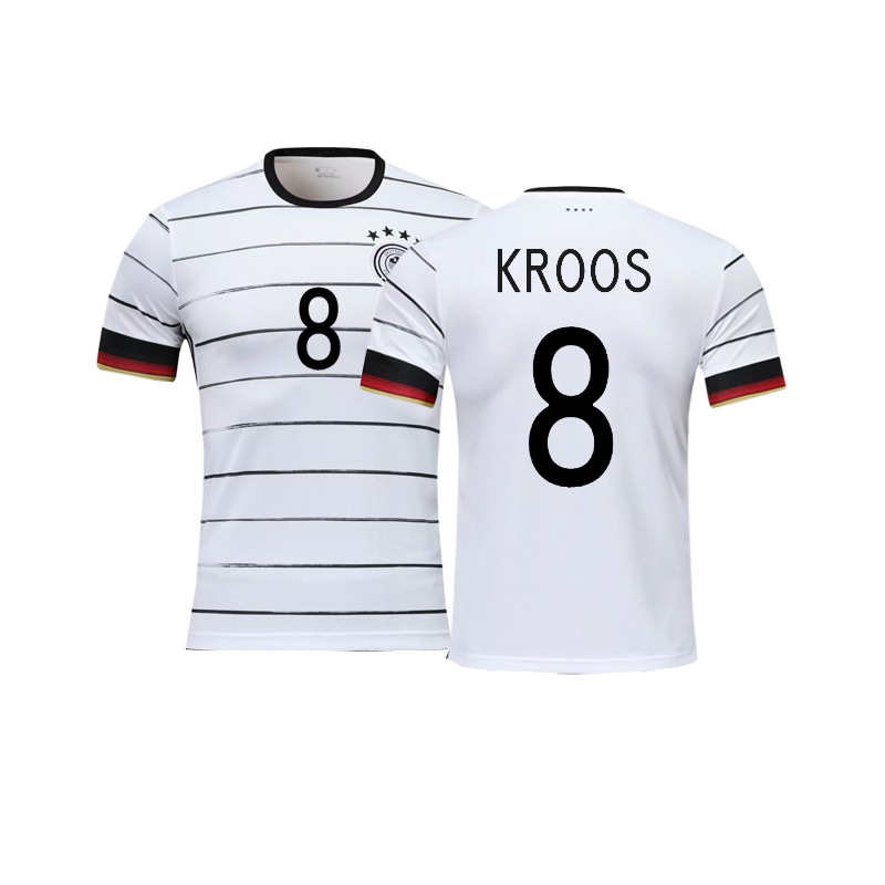 2021德国欧洲杯足球服8号克罗斯成人单上衣国家队球服德国战车