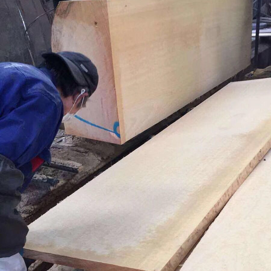 现货批发阿尤斯白木板材 白木板材 非洲白木 地板材 装饰线条木材