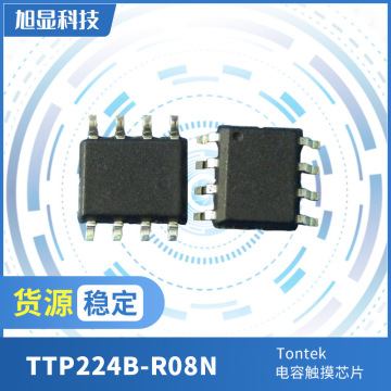 ttp224b-ro8n通泰触控芯片 2键电容式触摸检测开关ic ttp224
