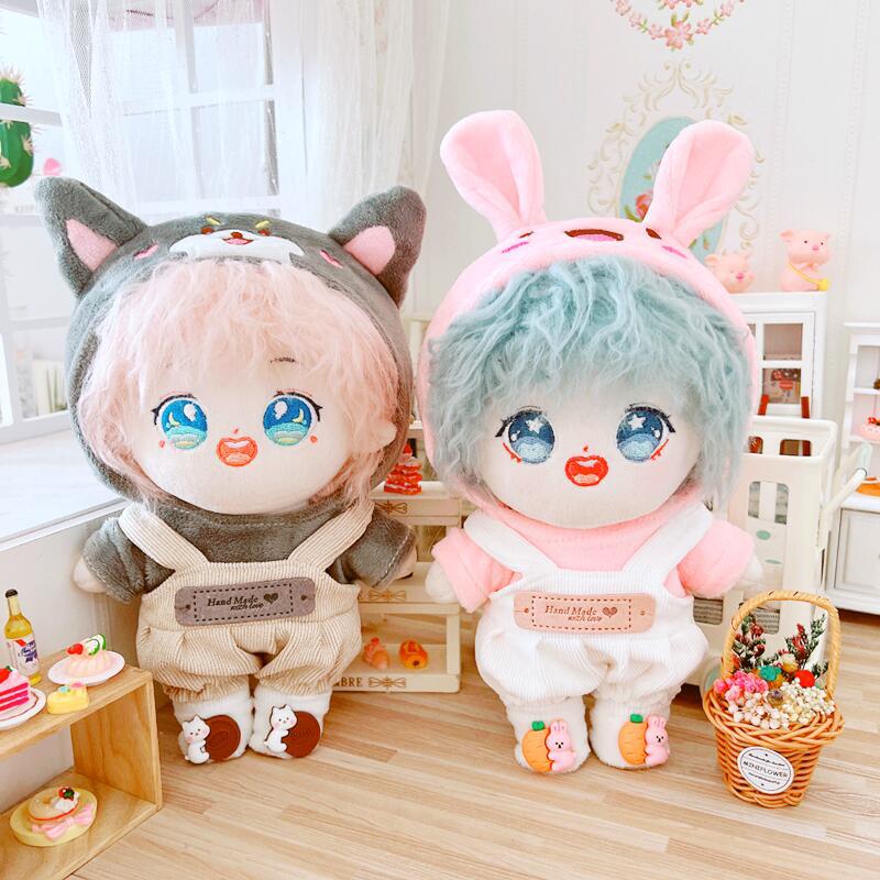 20cm Cotton Doll Suspenders Accessories Pants