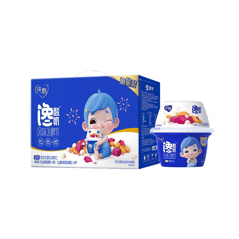 蒙牛纯甄馋牛奶跳跳糖健康零食酸奶风味乳酸菌饮料整箱批发饮品