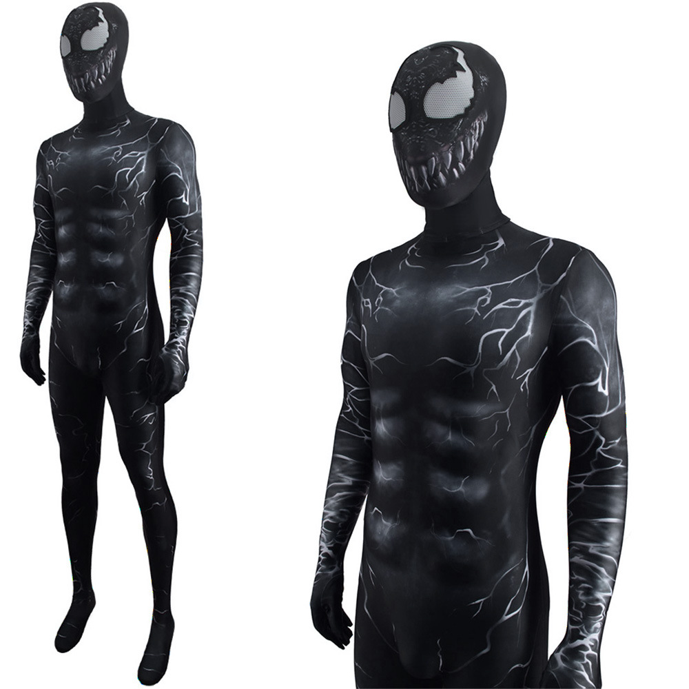 卡漫尼毒液2致命守护者艾迪·布洛克venom eddie brock cos肌肉服