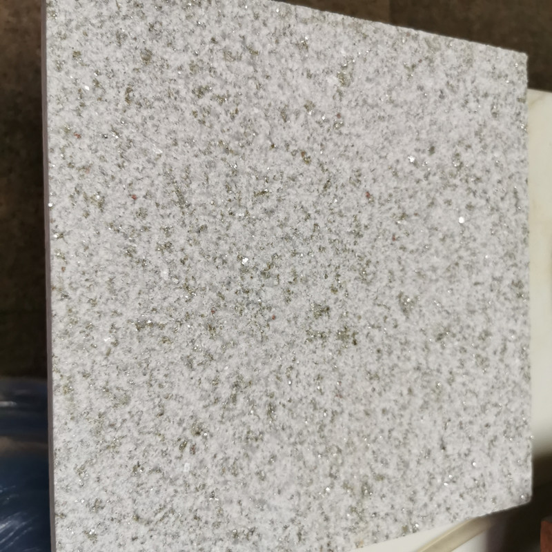 矿山直营珍珠白花岗岩石材 美国白金火烧荔枝面外墙干挂工程板厂