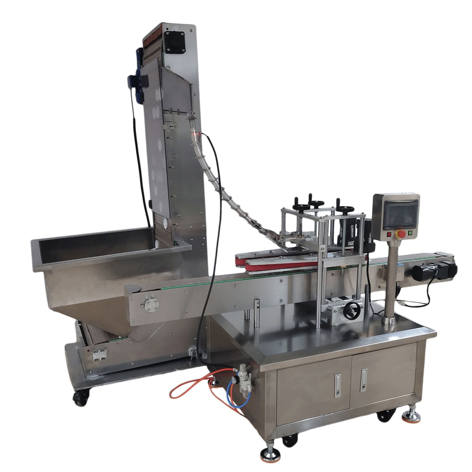 全自动扣盖机商用食品纸罐防尘盖软盖封口机马口铁罐易拉罐封盖机