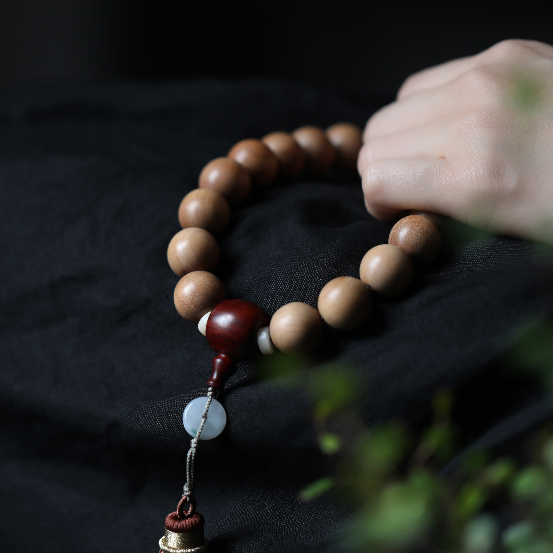 大德 老山檀香原创珠艺【 未央】15mm*18颗持珠