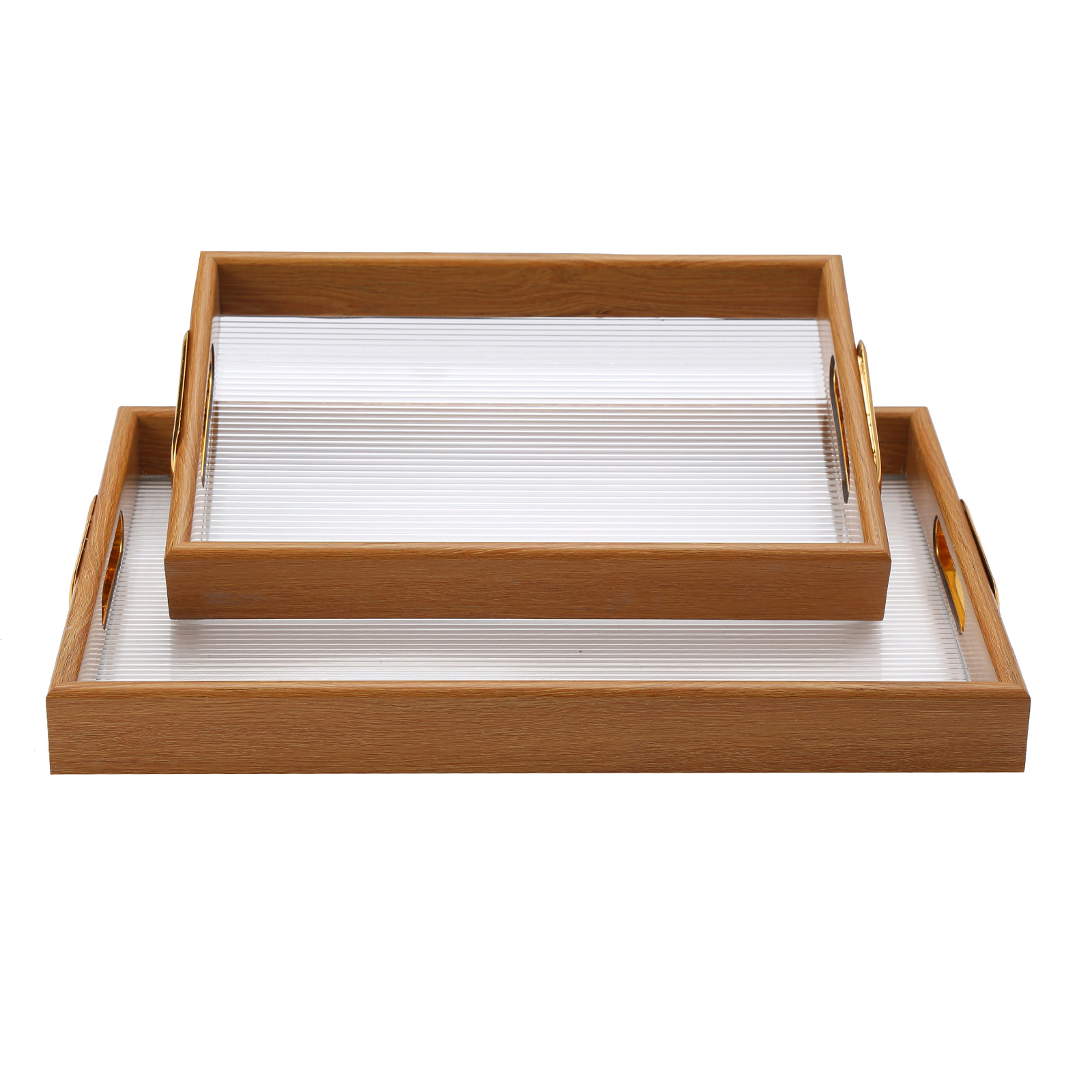 Factory Direct Acrylic Tray Two-Piece Set Display Tray Decorative Tray Two-Piece Set