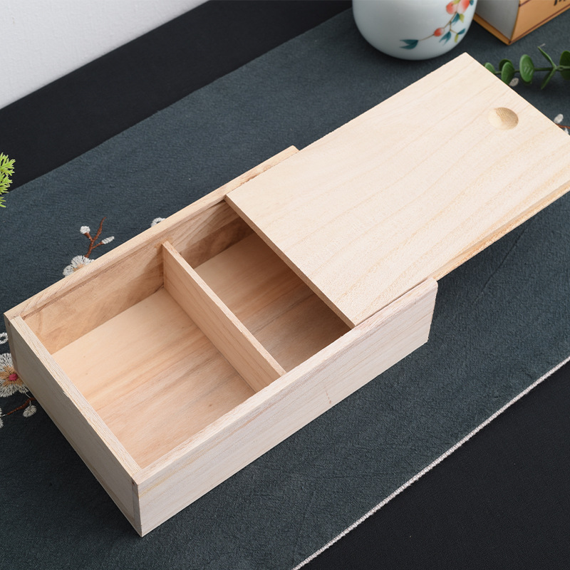 抽拉盖木盒 手工皂木质包装盒 珠宝首饰盒吊坠收纳小木盒简约木盒