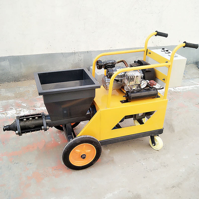 小型水泥砂浆喷涂机711型电动腻子石膏粉墙机喷浆机全自动抹墙机