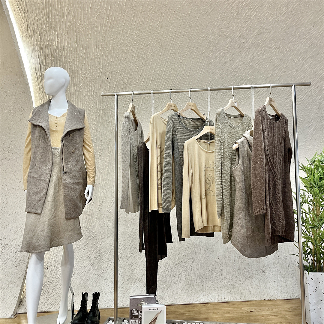 爵克春夏棉麻休闲女装品牌折扣外贸尾单女装正品尾货清仓处理库存