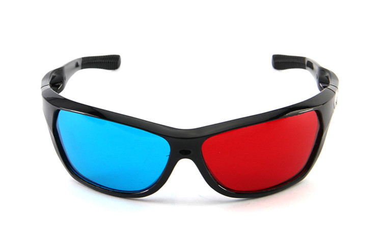 眼镜运动男式红蓝3d眼镜pc3d眼镜批发三d眼镜暴风
