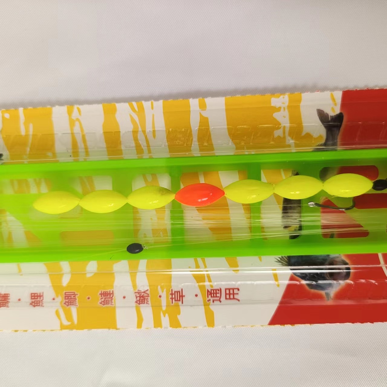 七星漂线组套装双钩漂浮七星豆浮漂鱼钩鱼线鱼漂套装成品线组渔具