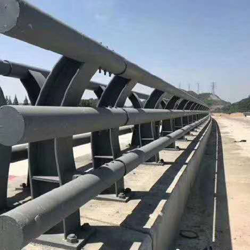 桥梁护栏 景观河道隔离市政护栏 镀锌钢管人行道防撞桥梁栏杆厂家