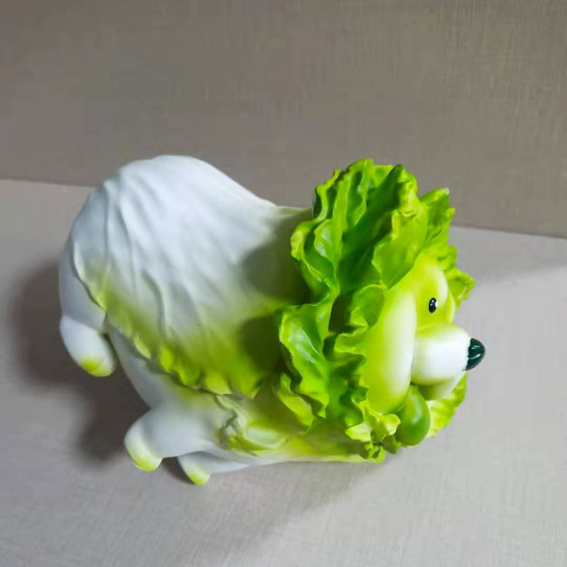 可爱趴趴菜狗手办摆件 白菜狗手办装饰品桌面ins菜狗小狗盲盒摆饰