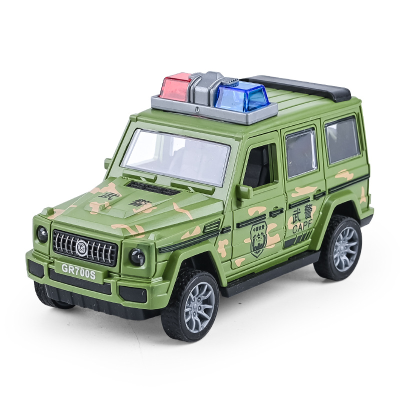 Cross-Border Children's Toy Car Model Fire Inertial Vehicle Simulation Car Toy Supermarket Wholesale Clip Doll Toy